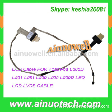 Laptop LCD Cable for Toshiba L500 L505 L500D L505D L501 L581 LED CABLE